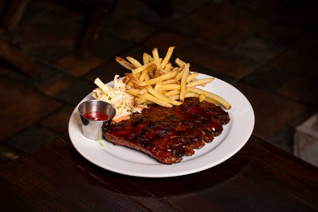 COSTILLAS A LA BARBACOA