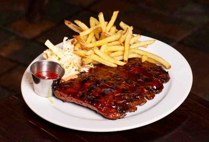 COSTILLAS A LA BARBACOA